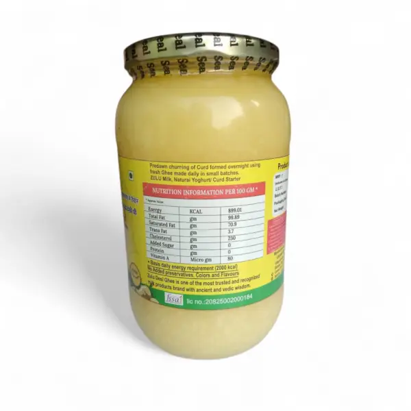 A2 Desi Rathee-Sahiwal Cow Ghee by Zulu – Traditional Bilona Method-1